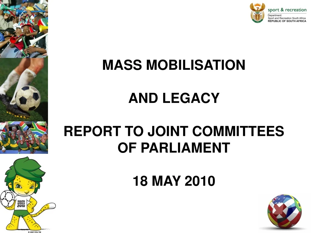 mass mobilisation and legacy report to joint