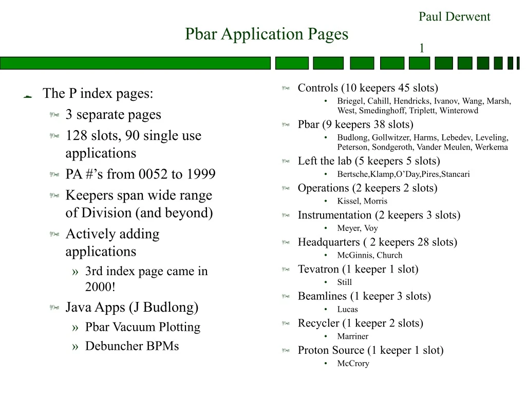 pbar application pages
