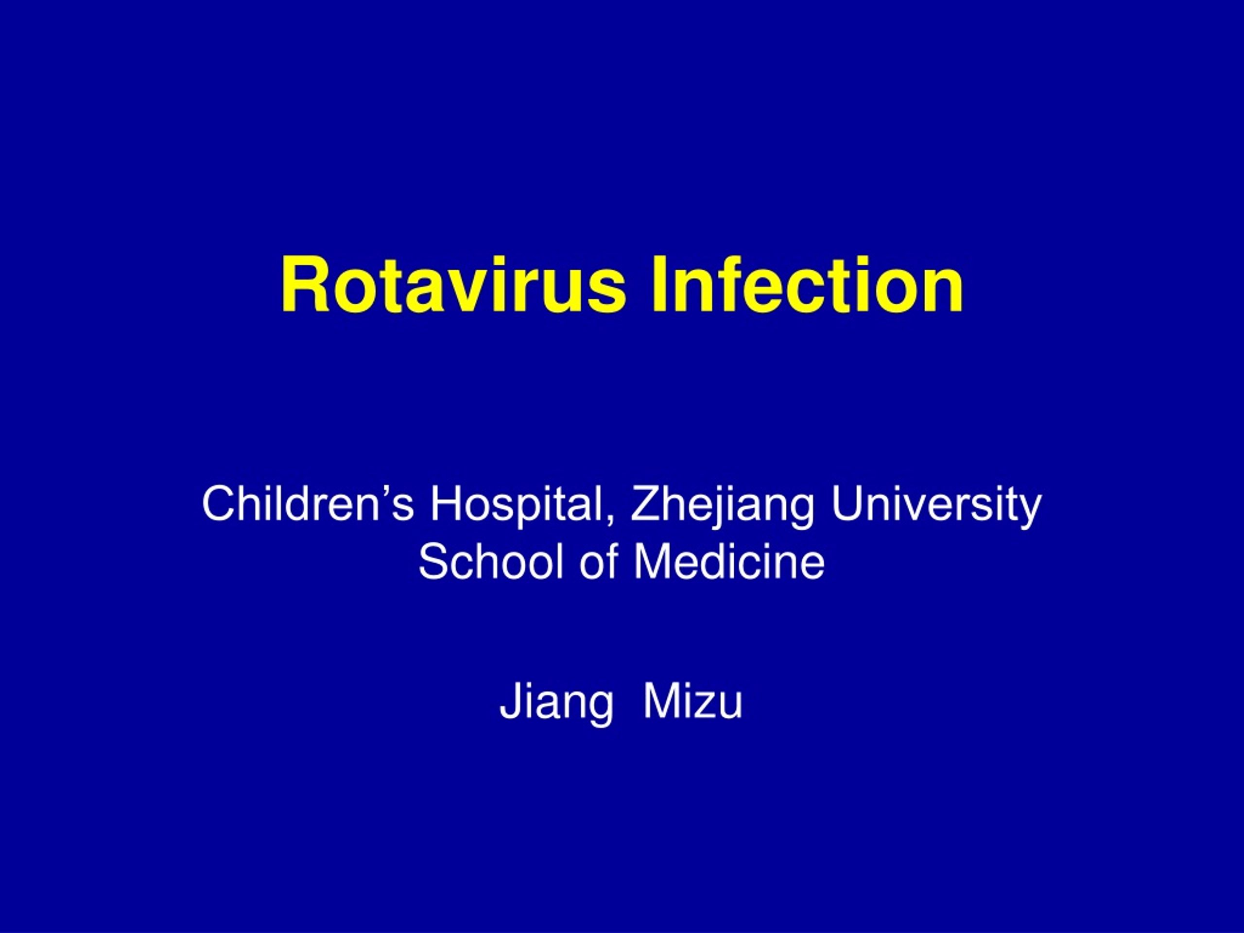 PPT - Rotavirus Infection PowerPoint Presentation, free download - ID ...