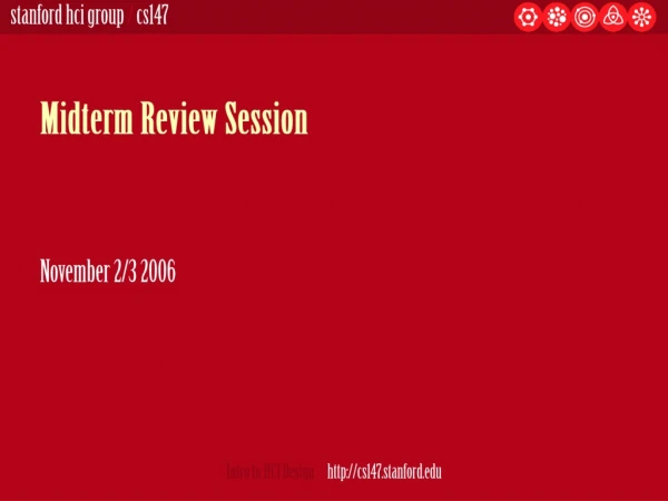 Midterm Review Session