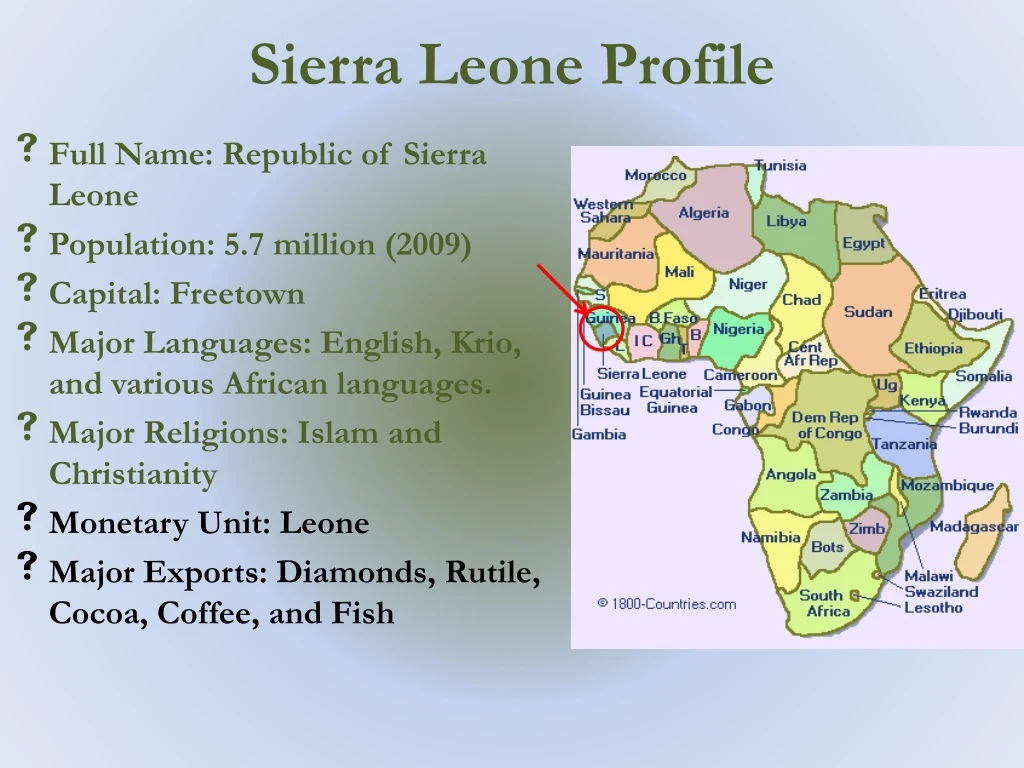 sierra leone profile