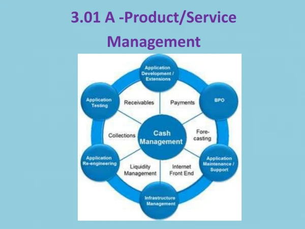 3.01 A -Product/Service  Management