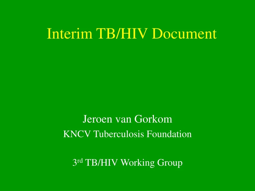 interim tb hiv document