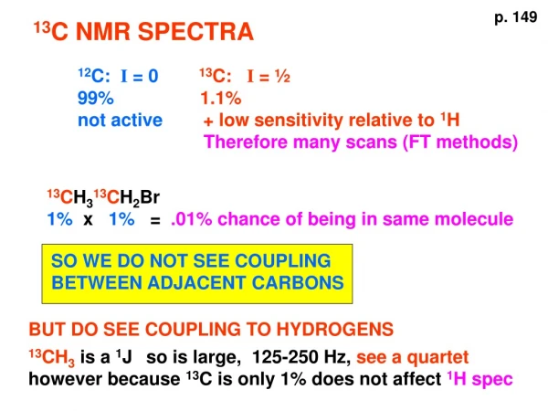 13 C NMR SPECTRA