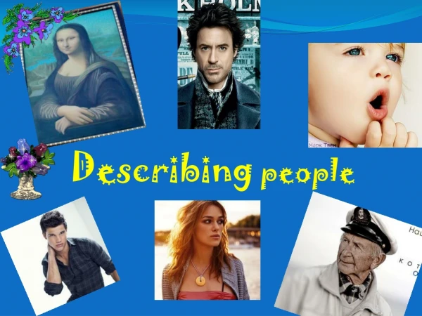 Describing  people