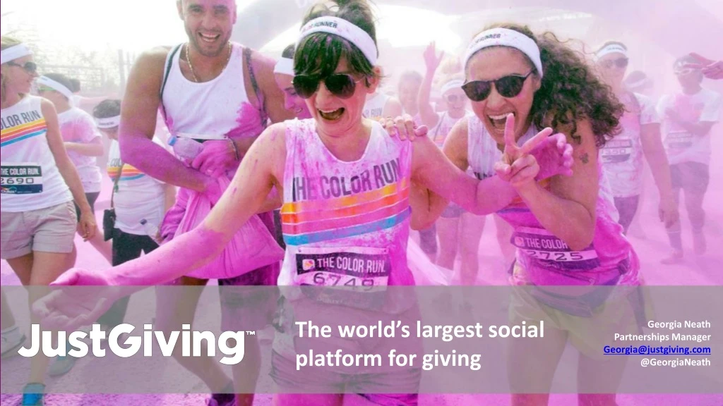 the world s largest social platform for giving