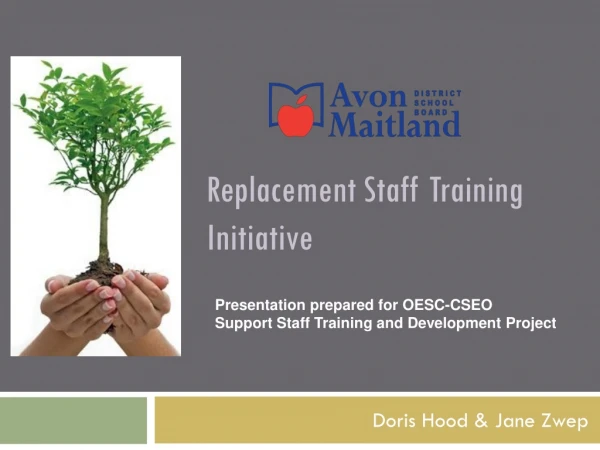 Replacement Staff Training Initiative