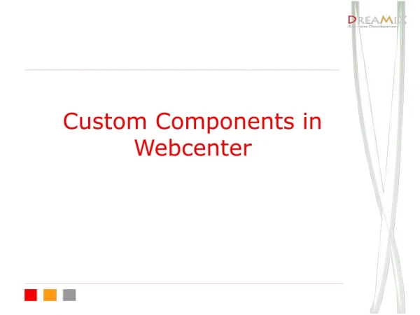Custom Components in Webcenter