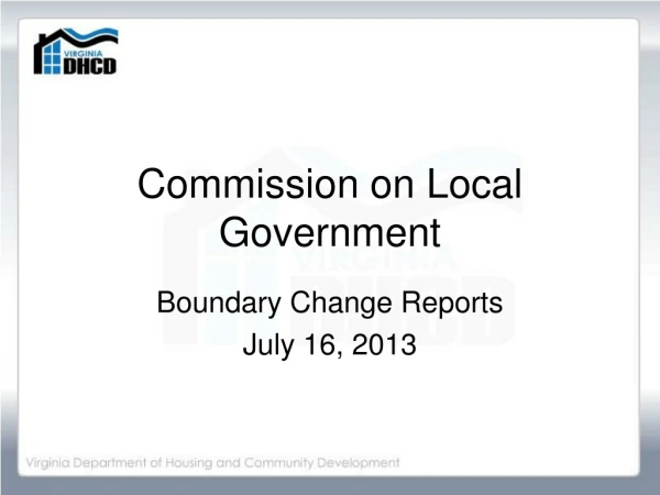 Commission on Local Government