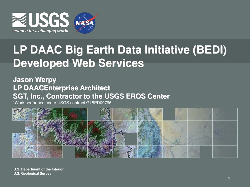 lp daac big earth data initiative bedi developed