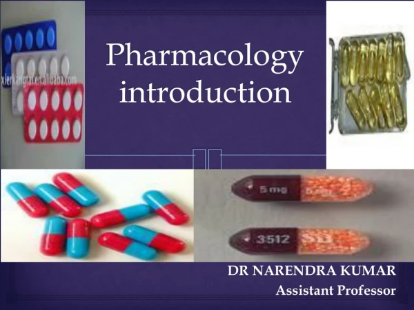 Pharmacology  introduction