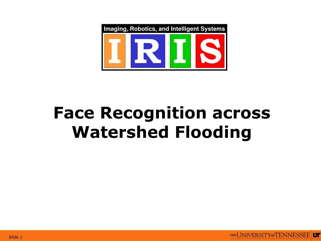 face recognition across watershed flooding