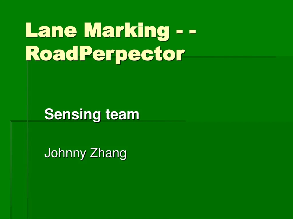 sensing team johnny zhang