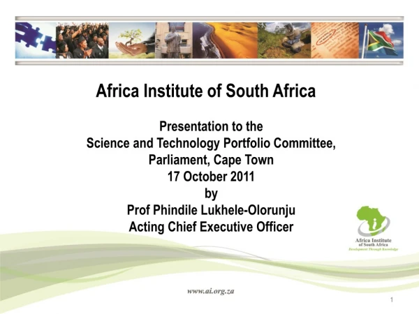 Africa Institute of South Africa