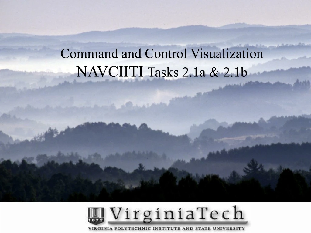 command and control visualization navciiti tasks