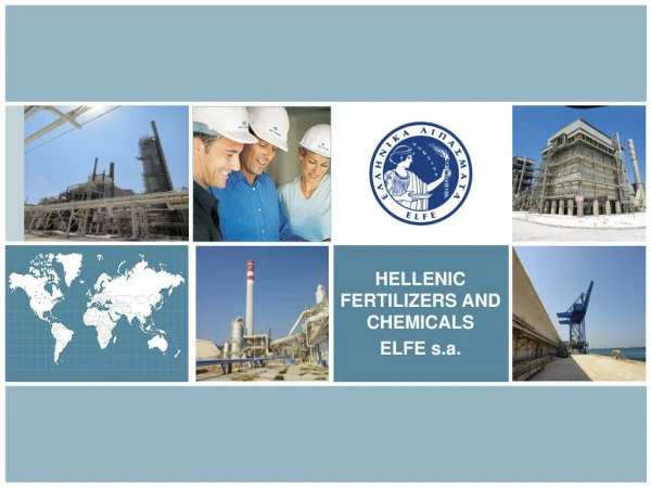 HELLENIC FERTILIZERS AND CHEMICALS  ELFE s.a.