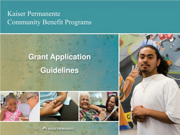 Kaiser Permanente Community Benefit Programs