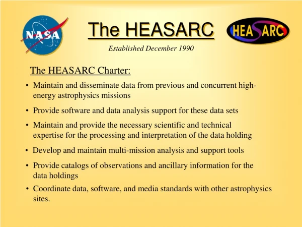 The HEASARC