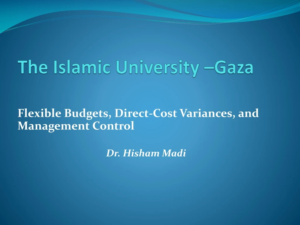 the islamic university gaza