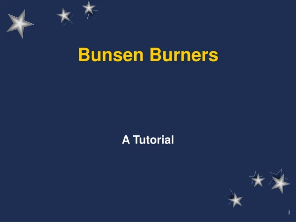 Bunsen Burners