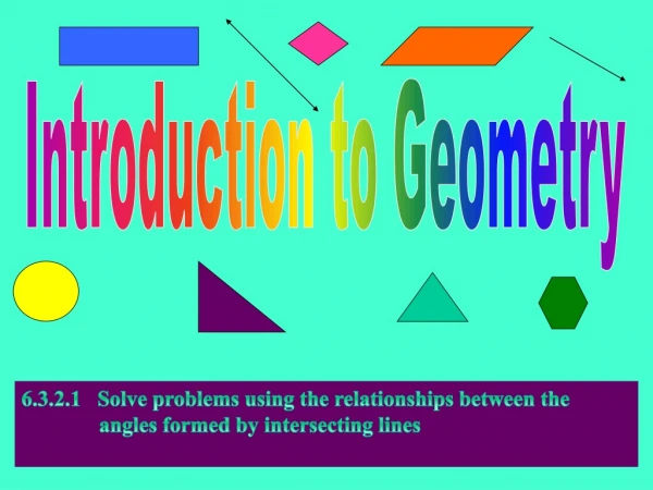 Introduction to Geometry