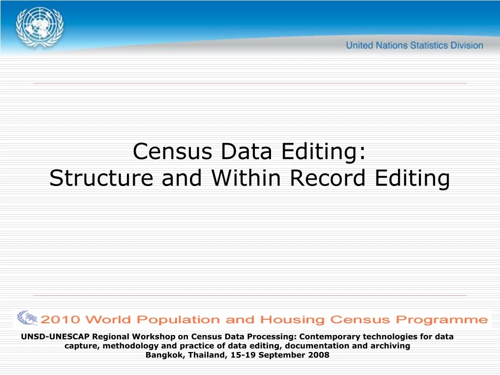 census data editing structure and within record editing