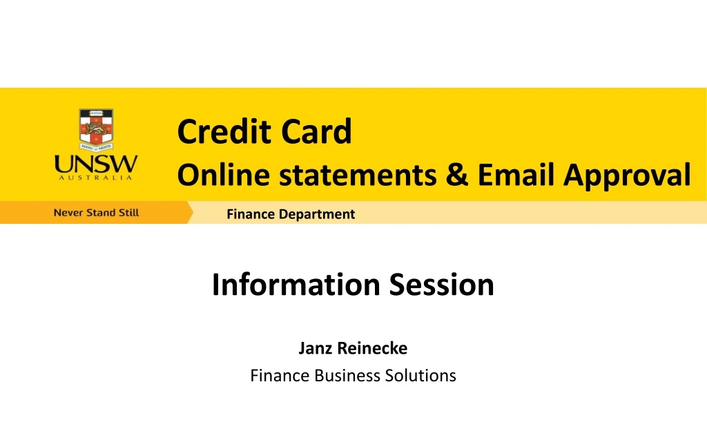 credit card online statements email approval