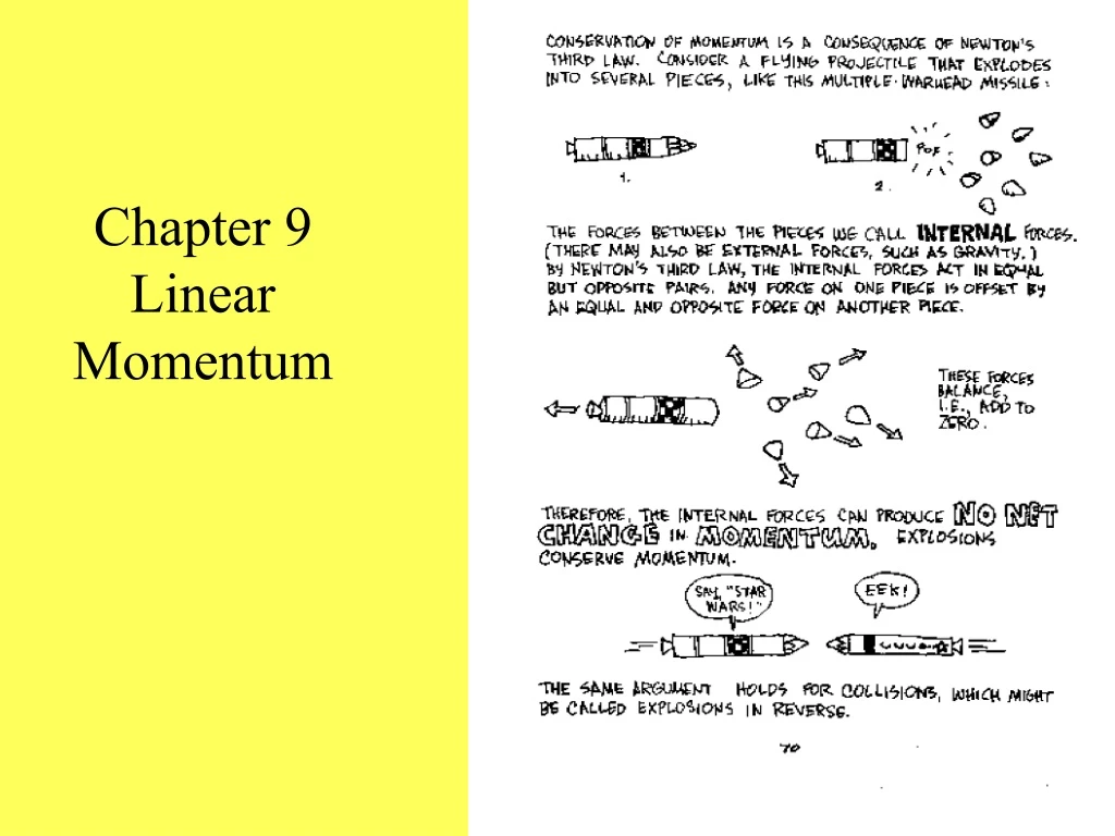 chapter 9 linear momentum