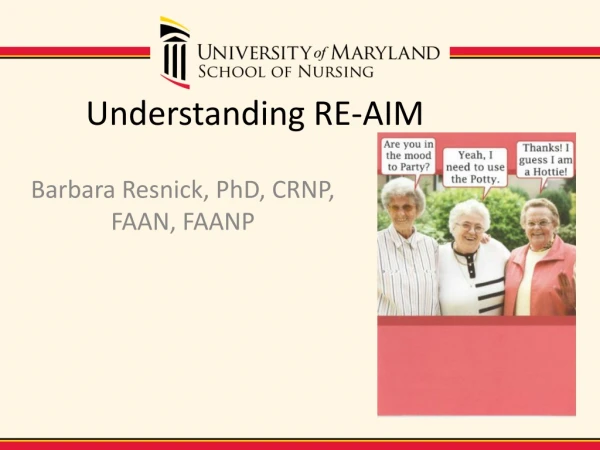 Understanding RE-AIM