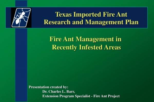 Texas Imported Fire Ant