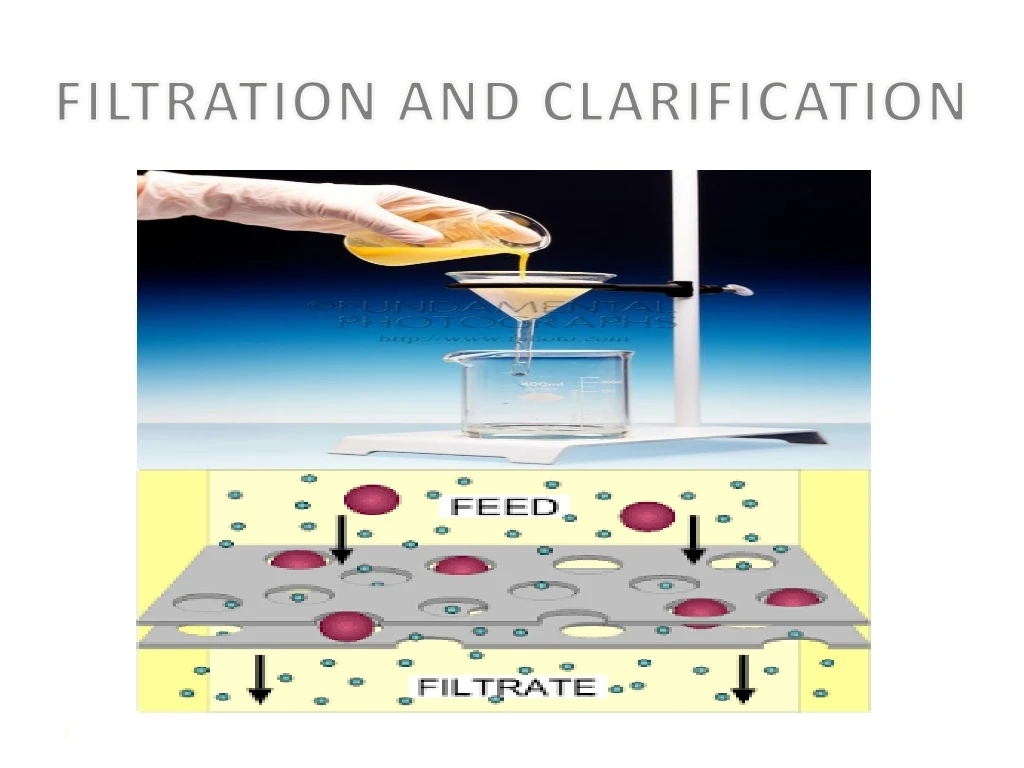 filtration and clarification