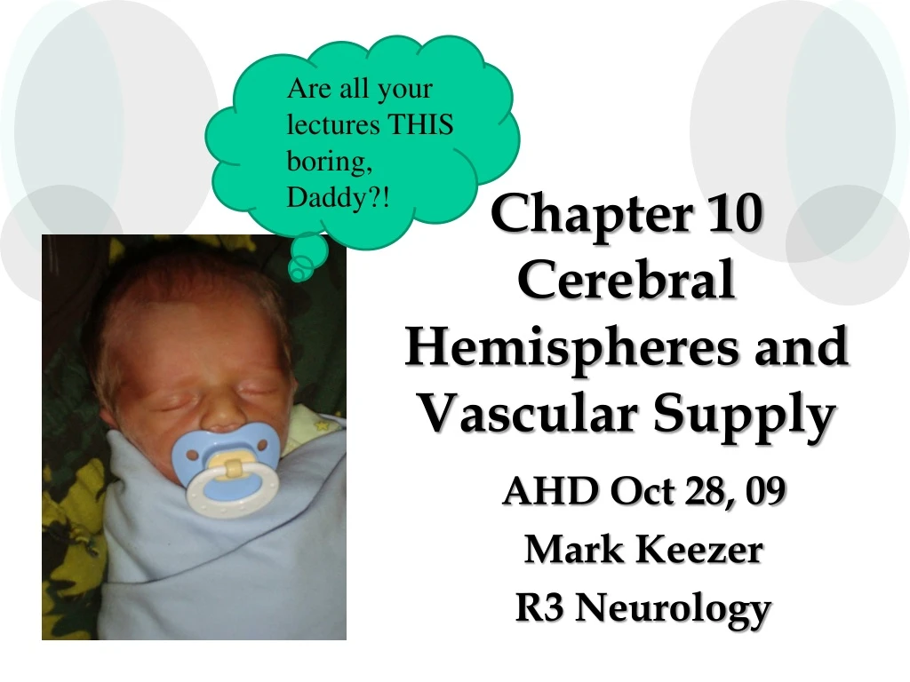 chapter 10 cerebral hemispheres and vascular supply