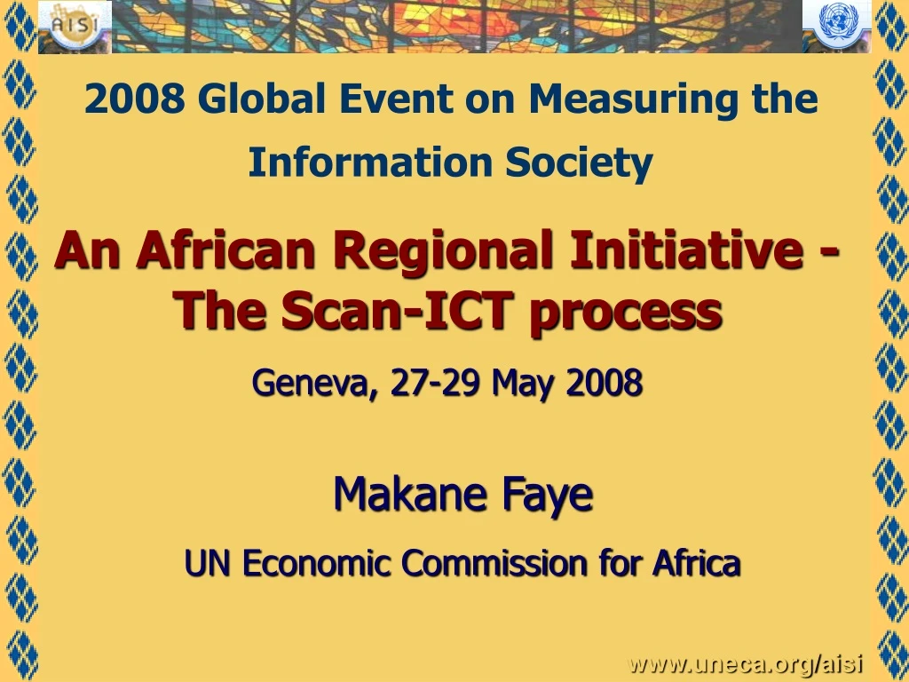 2008 global event on measuring the information