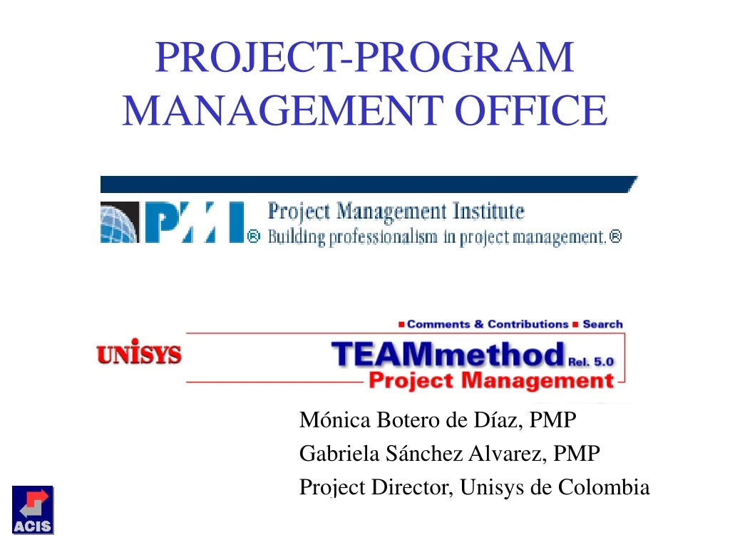 project program management office