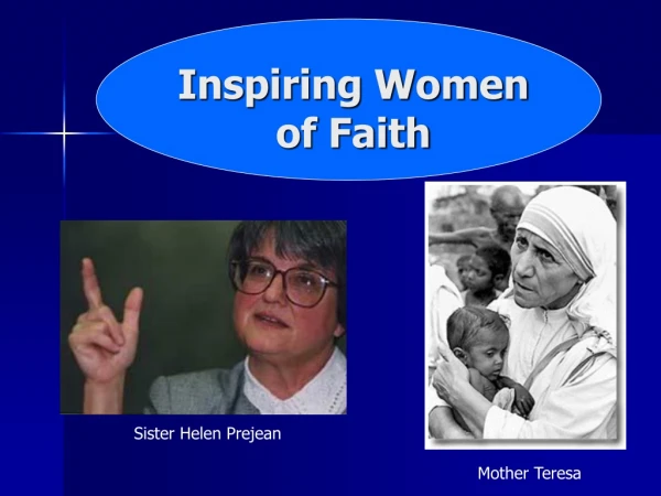 Inspiring Women  of Faith
