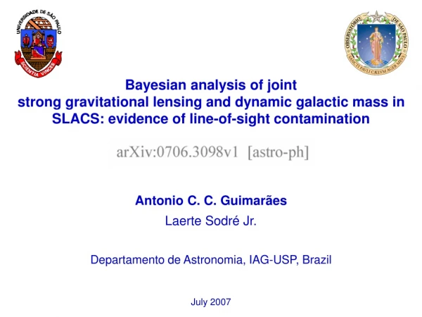 Bayesian analysis of joint