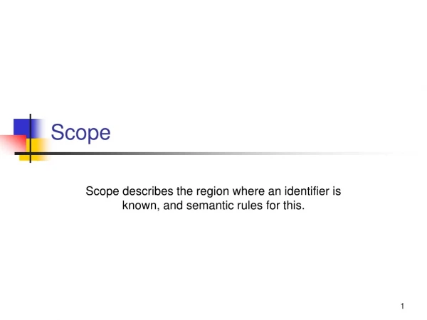 Scope