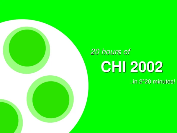 CHI 2002