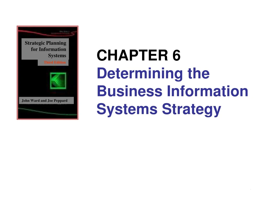 strategic planning for information systems