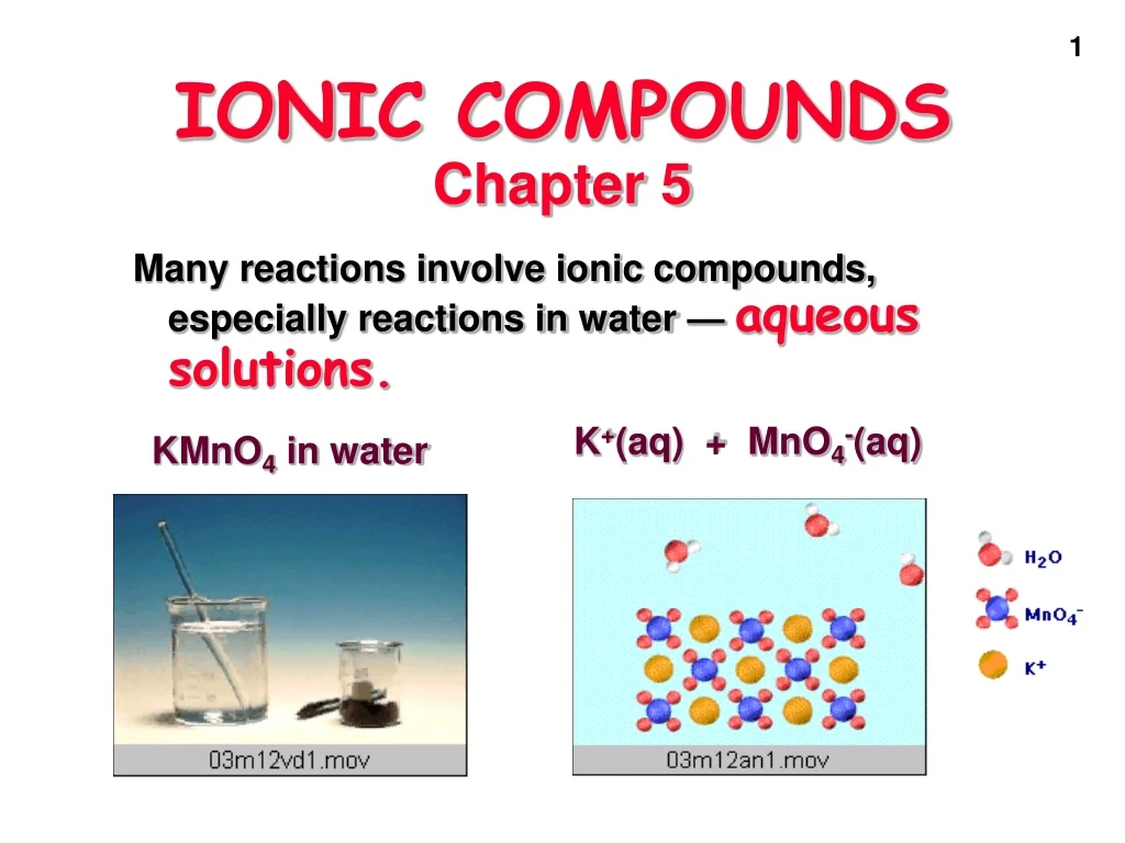 ionic compounds chapter 5