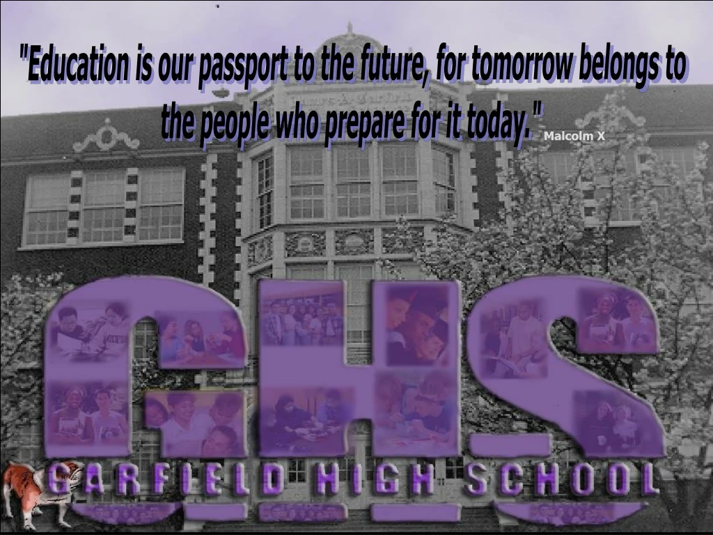 education is our passport to the future