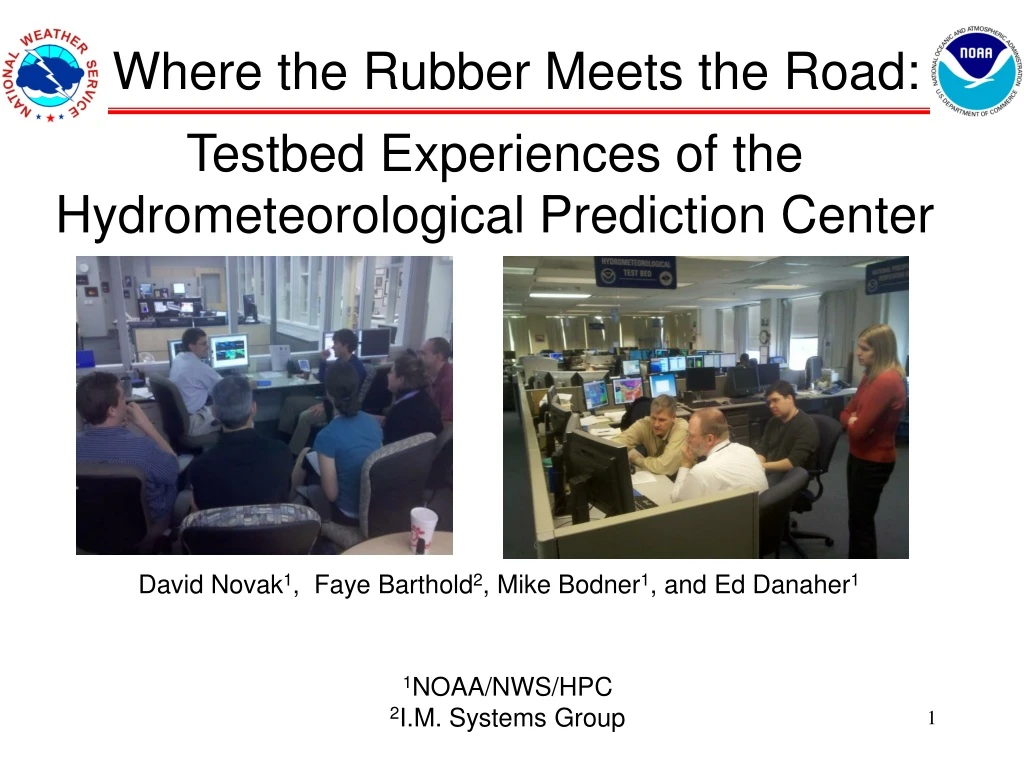 where the rubber meets the road testbed