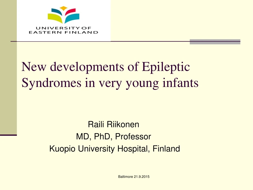 raili riikonen md phd professor kuopio university hospital finland