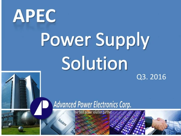 Power Supply Solution