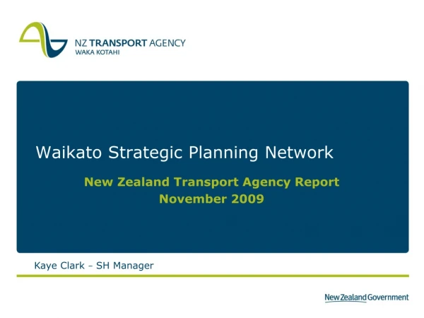 Waikato Strategic Planning Network