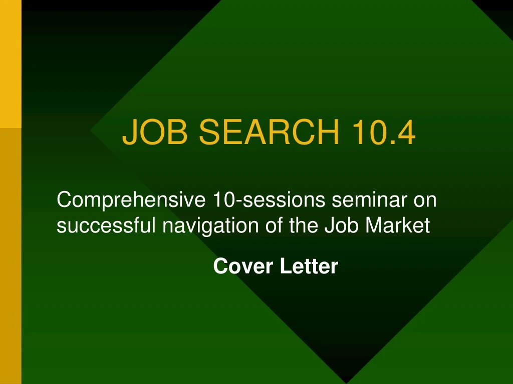 job search 10 4