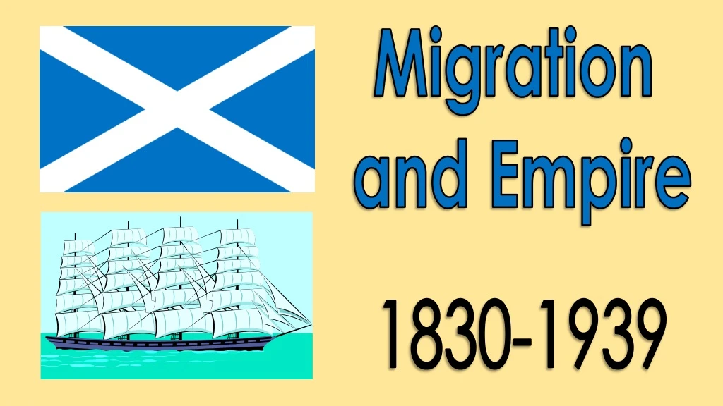 migration and empire 1830 1939