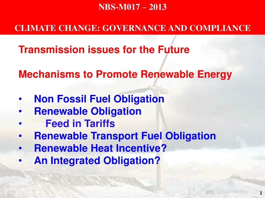 nbs m017 2013 climate change governance