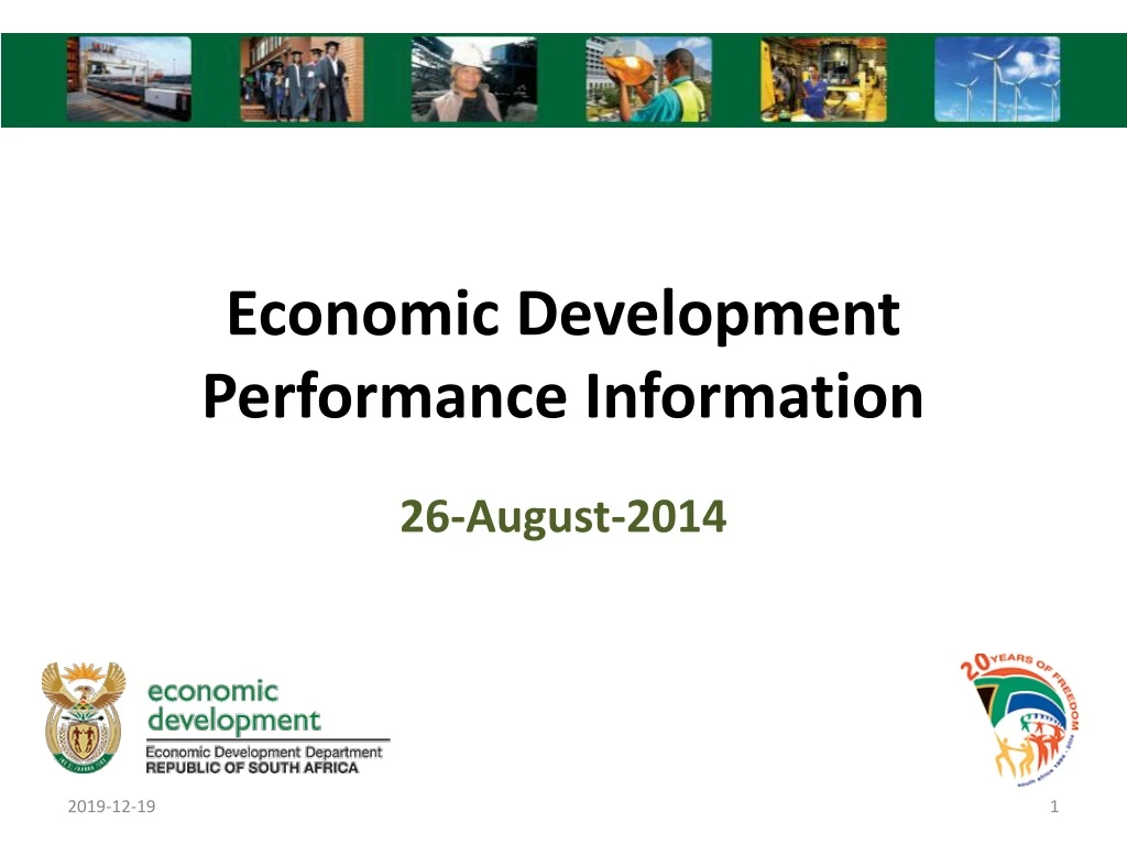 economic development performance information