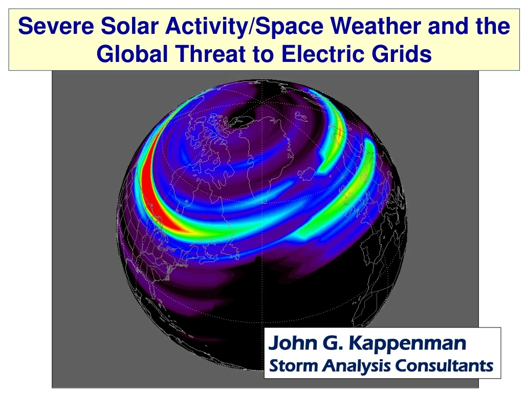 severe solar activity space weather